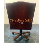 Chesterfield King bordó irodai forgószék, office chair 