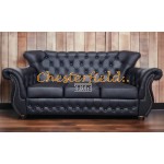 Chesterfield Monk 321 ülőgarnitúra fekete K70